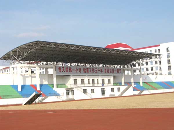 醴陵操场看台网架工程