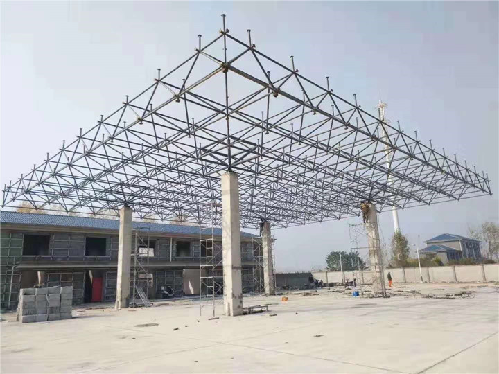 醴陵加油站网架